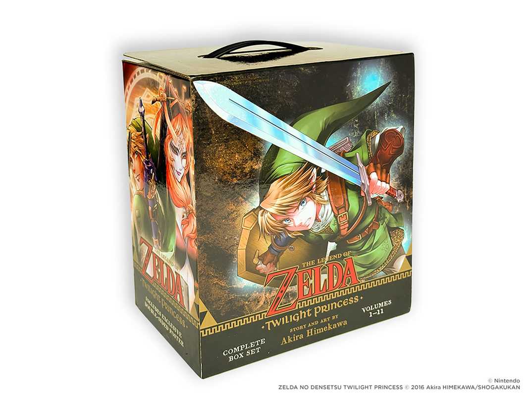 Legend of Zelda: Twilight Princess Complete Box Set by Akira Himekawa - Humphrey's Book Den