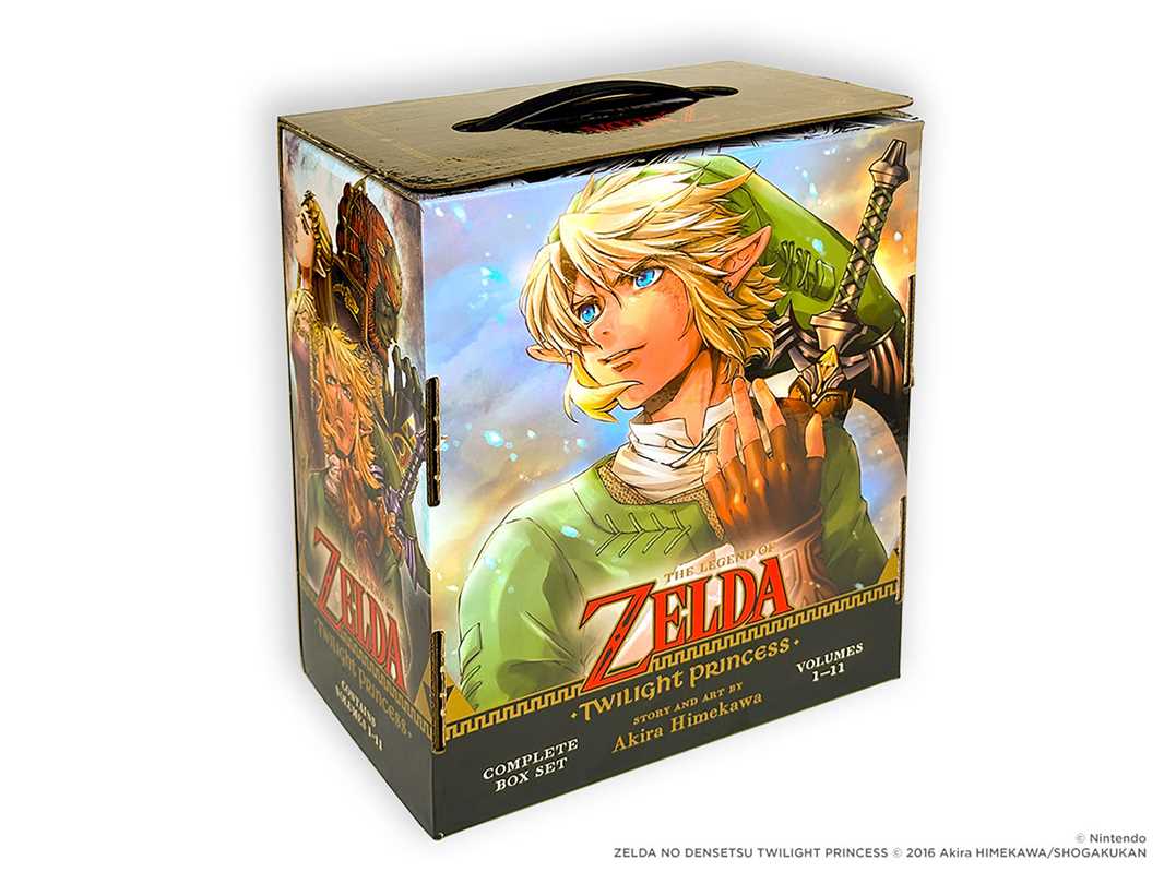 Legend of Zelda: Twilight Princess Complete Box Set by Akira Himekawa - Humphrey's Book Den