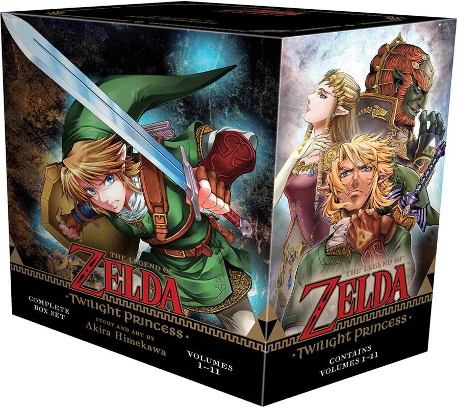 Legend of Zelda: Twilight Princess Complete Box Set by Akira Himekawa - Humphrey's Book Den