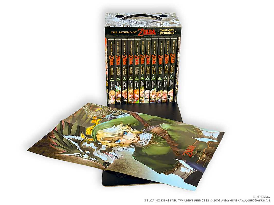 Legend of Zelda: Twilight Princess Complete Box Set by Akira Himekawa - Humphrey's Book Den