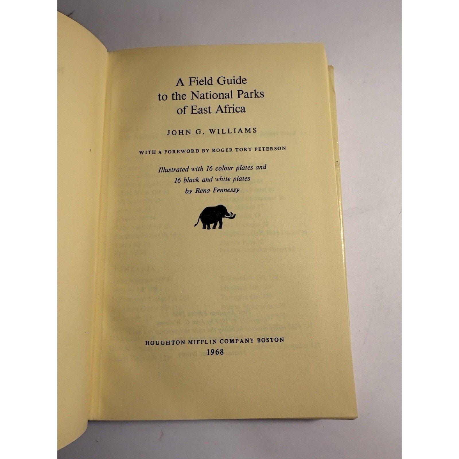 Lot of 3 Africa Wildlife Books – National Geographic & Field Guides - Humphrey's Book Den