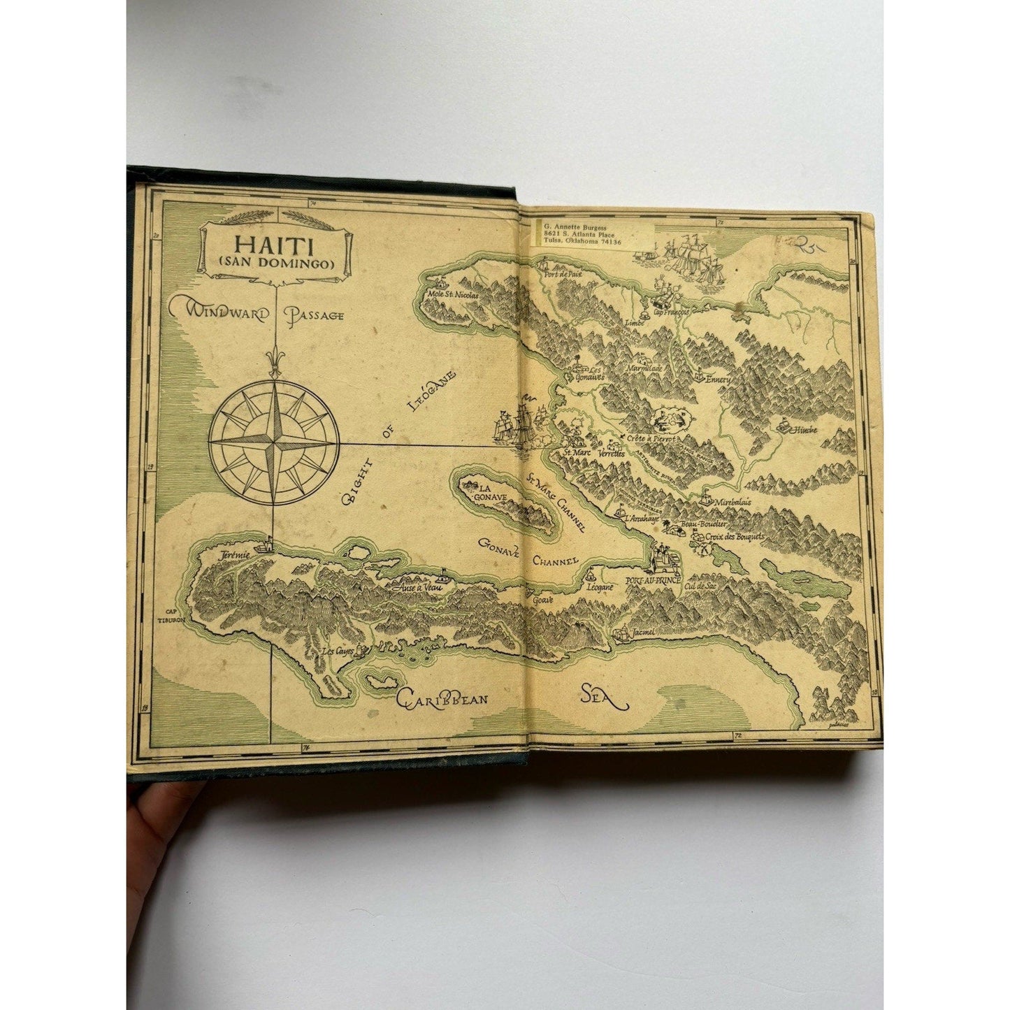 Lydia Bailey by Kenneth Roberts 1947 First Edition HC Doubleday - Humphrey's Book Den