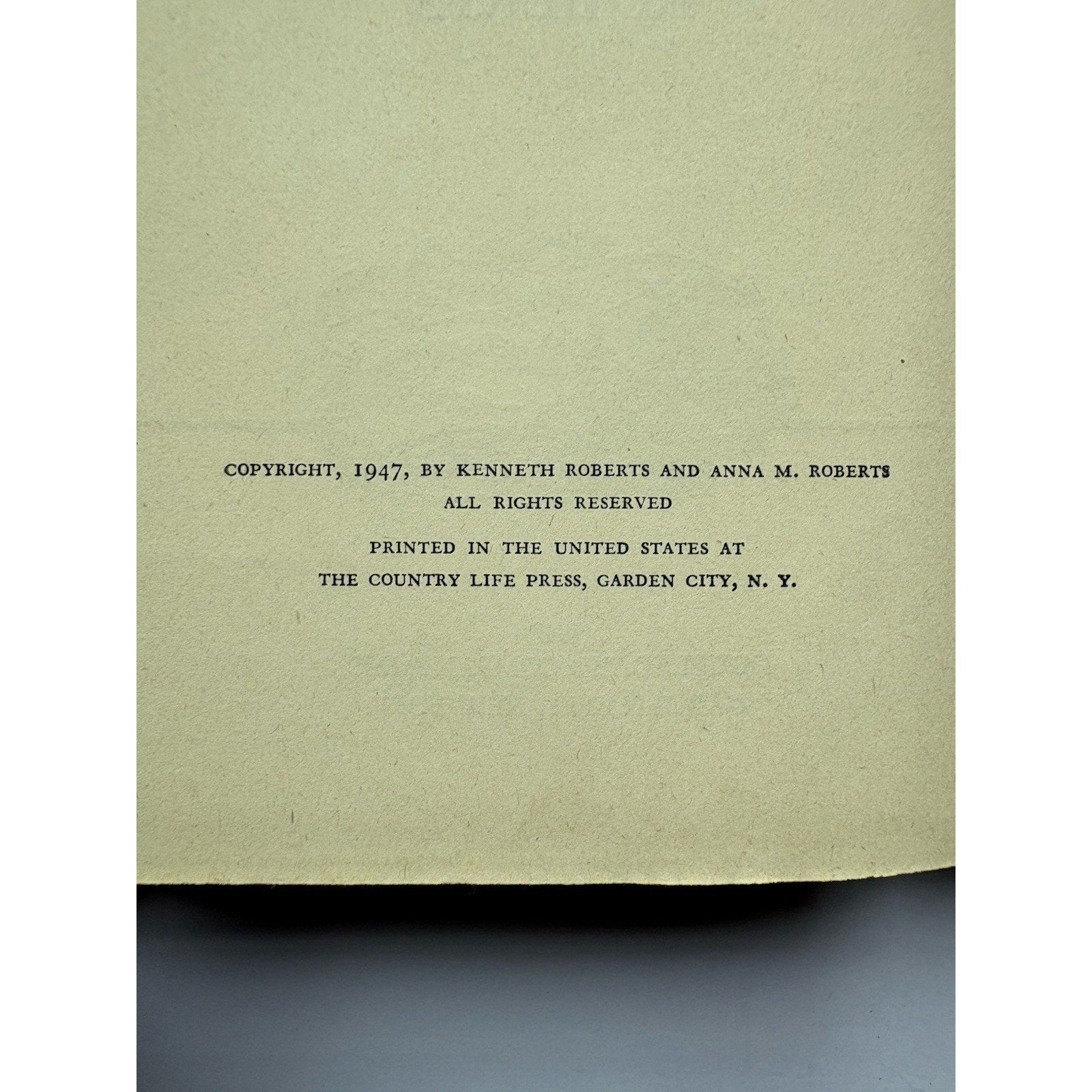 Lydia Bailey by Kenneth Roberts 1947 First Edition HC Doubleday - Humphrey's Book Den