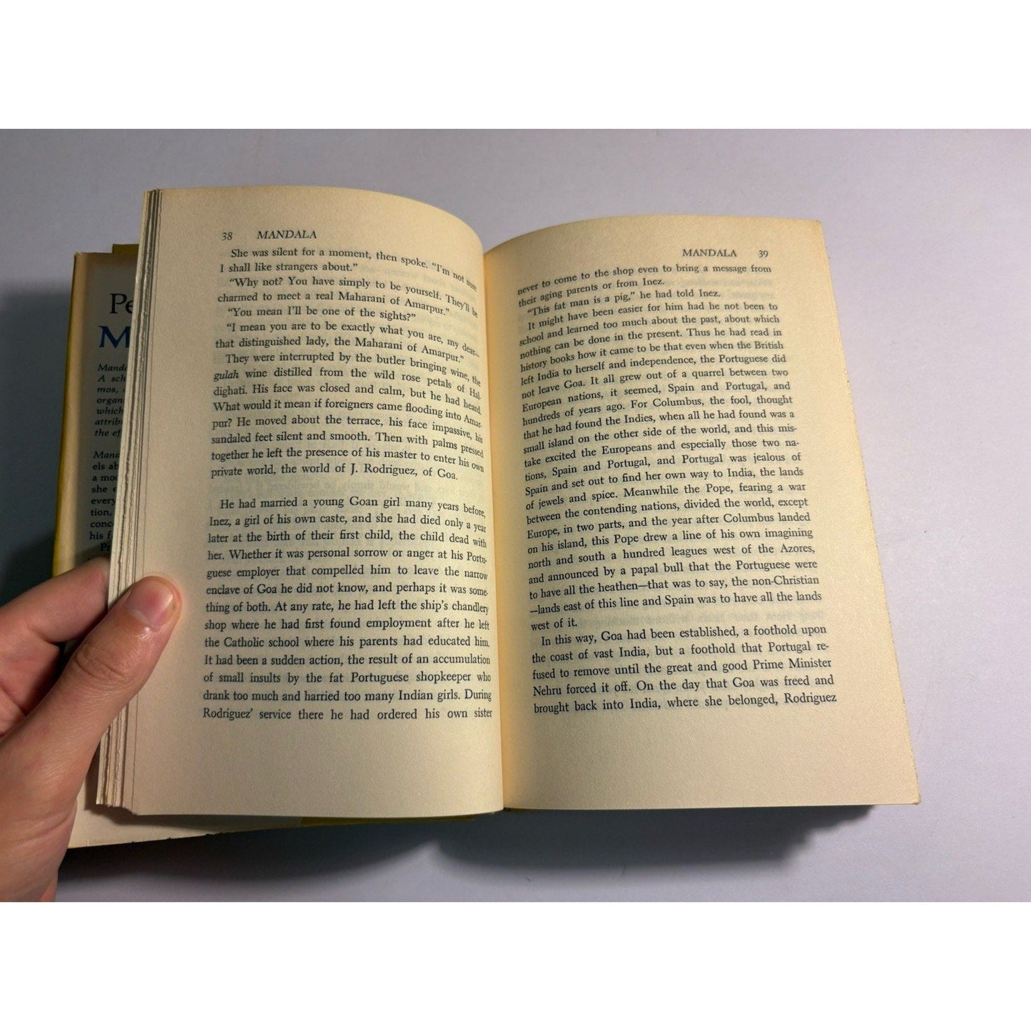 Mandala – Pearl S. Buck | 1970 Hardcover w/ Dust Jacket | A Novel of India - Humphrey's Book Den