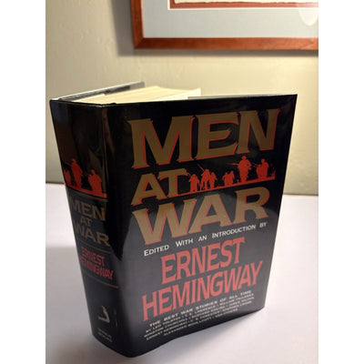 Men at War by Ernest Hemingway 1991 Wings Books Hardcover Dust Jacket - Humphrey's Book Den