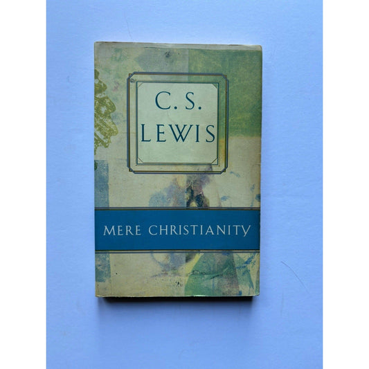 Mere Christianity by C.S. Lewis 1996 First Touchstone Edition Apologetics - Humphrey's Book Den