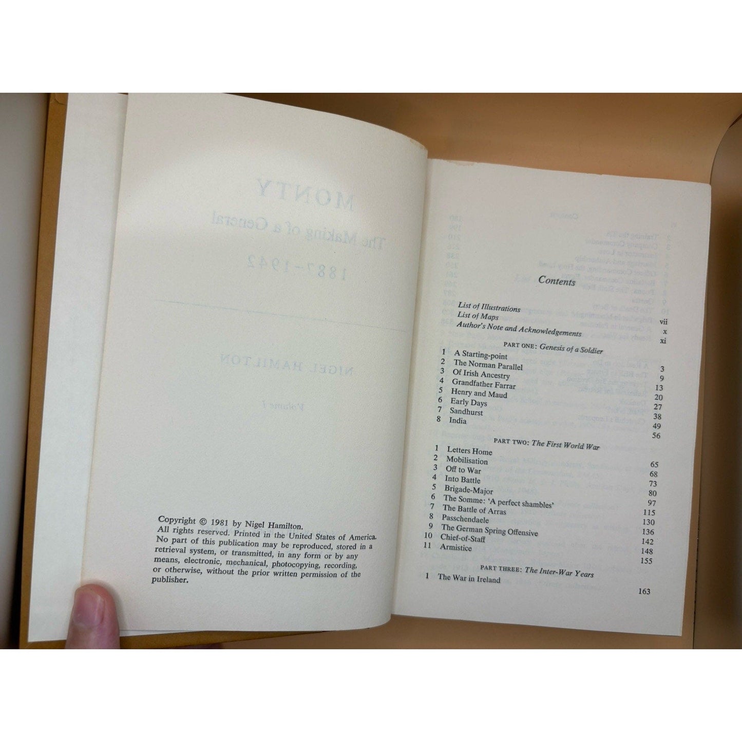 Monty Vol 1 & 2 Nigel Hamilton First Edition HC/DJ McGraw - Hill 1981 - Humphrey's Book Den