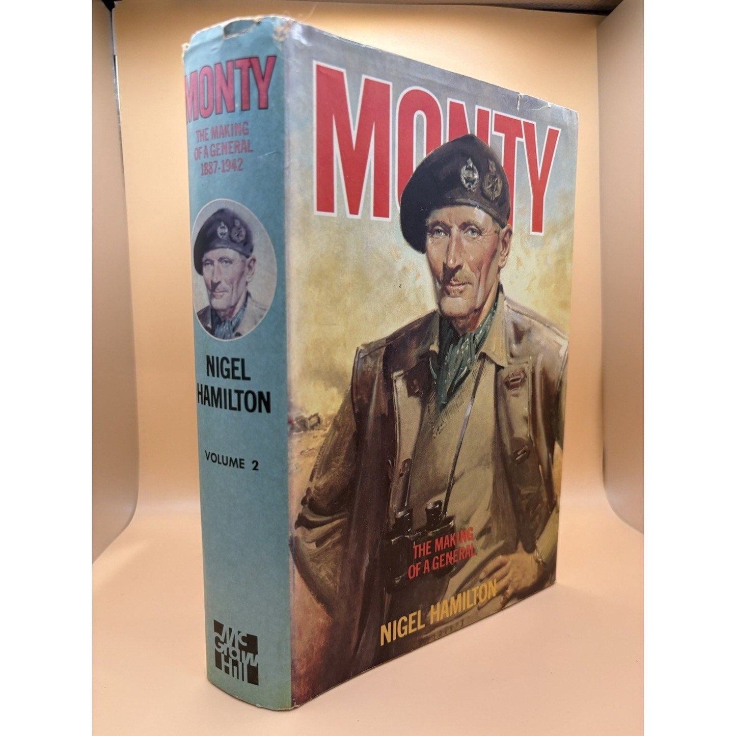 Monty Vol 1 & 2 Nigel Hamilton First Edition HC/DJ McGraw - Hill 1981 - Humphrey's Book Den
