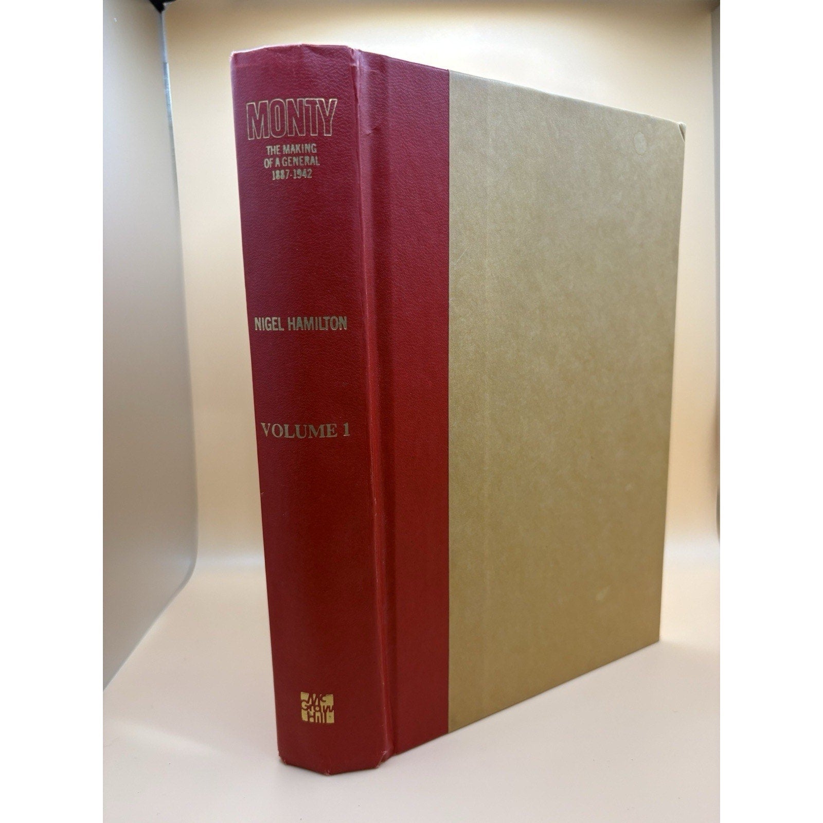 Monty Vol 1 & 2 Nigel Hamilton First Edition HC/DJ McGraw - Hill 1981 - Humphrey's Book Den