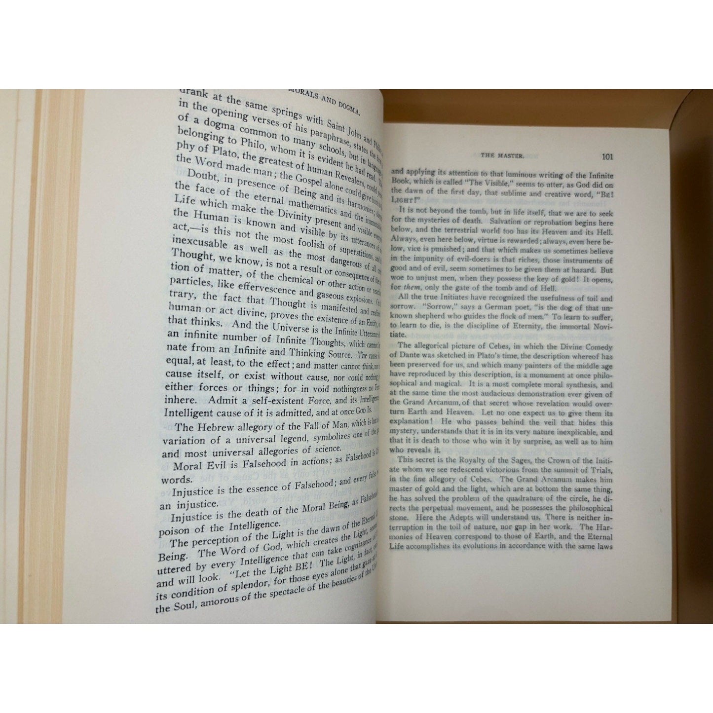 Morals and Dogma Scottish Rite Freemasonry 1960 Albert Pike Red Hardcover 33° - Humphrey's Book Den