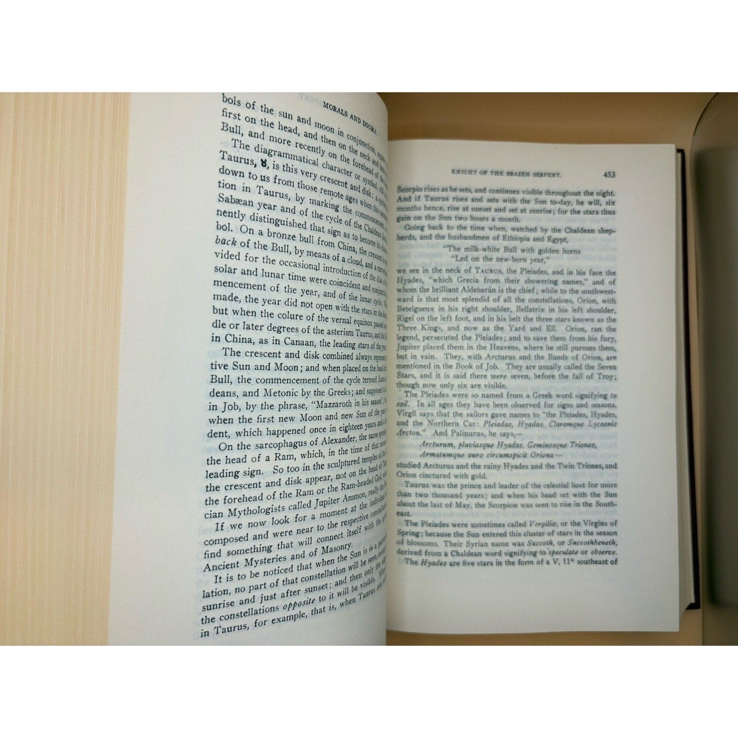 Morals and Dogma Scottish Rite Freemasonry 1960 Albert Pike Red Hardcover 33° - Humphrey's Book Den