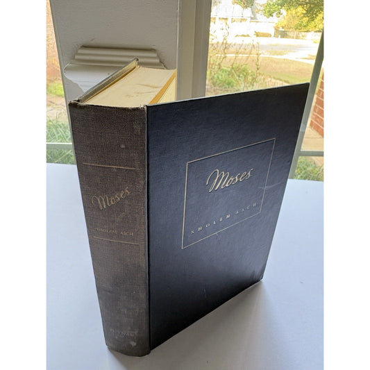 Moses & Nazarene – Sholem Asch 1951 First Edition in English HC 2 Book Bundle - Humphrey's Book Den
