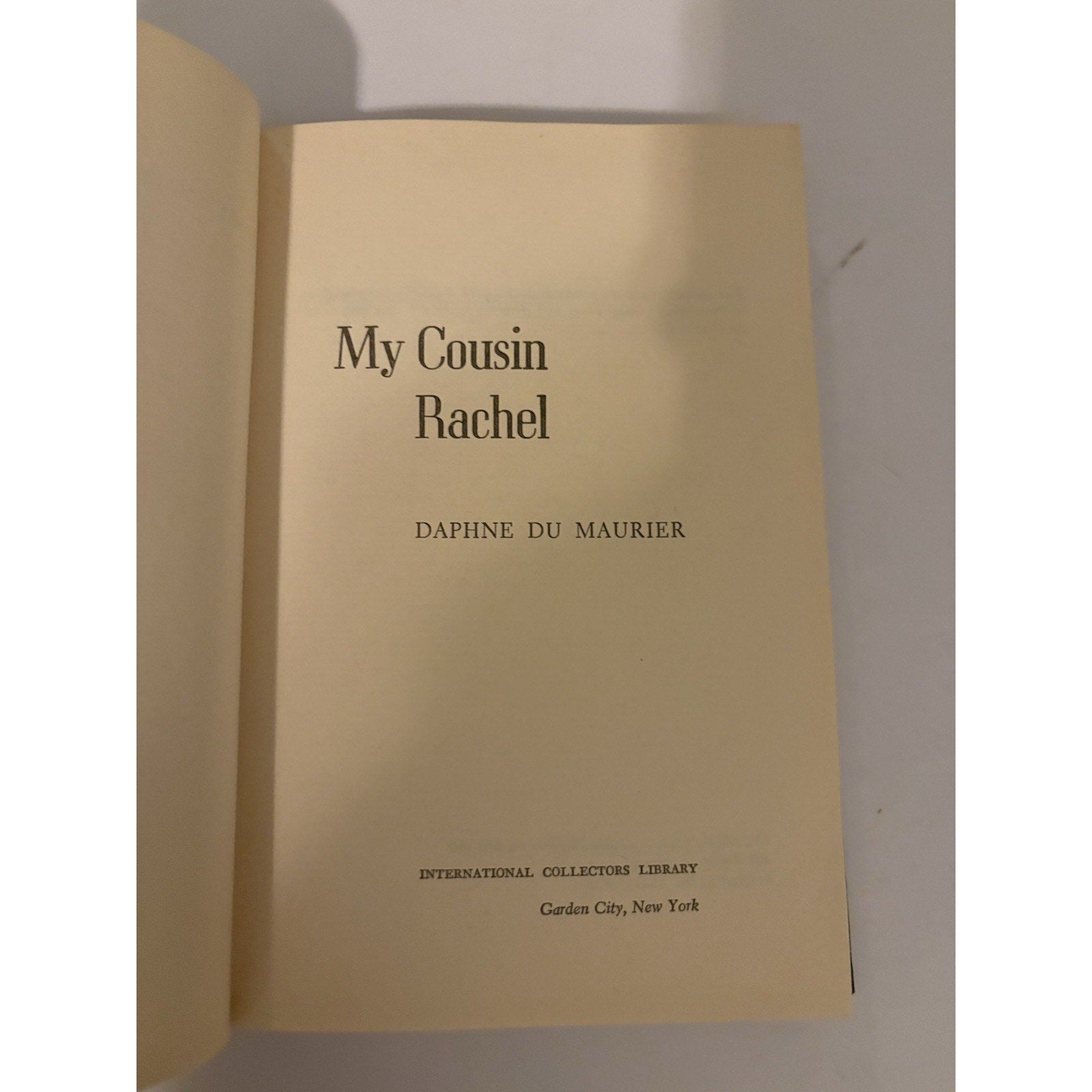 MY COUSIN RACHEL by Daphne Du Maurier ICL International Collectors Library 1952 - Humphrey's Book Den