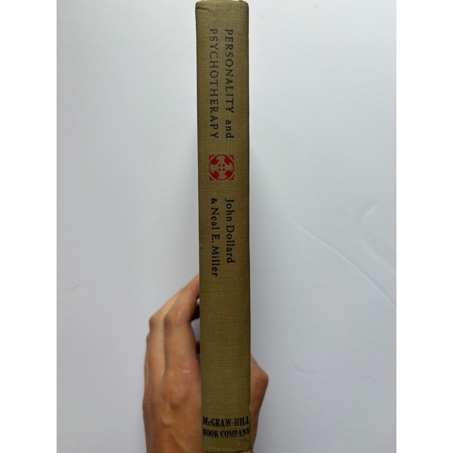 Personality and Psychotherapy Dollard Miller 1950 First Edition Learning Theory - Humphrey's Book Den