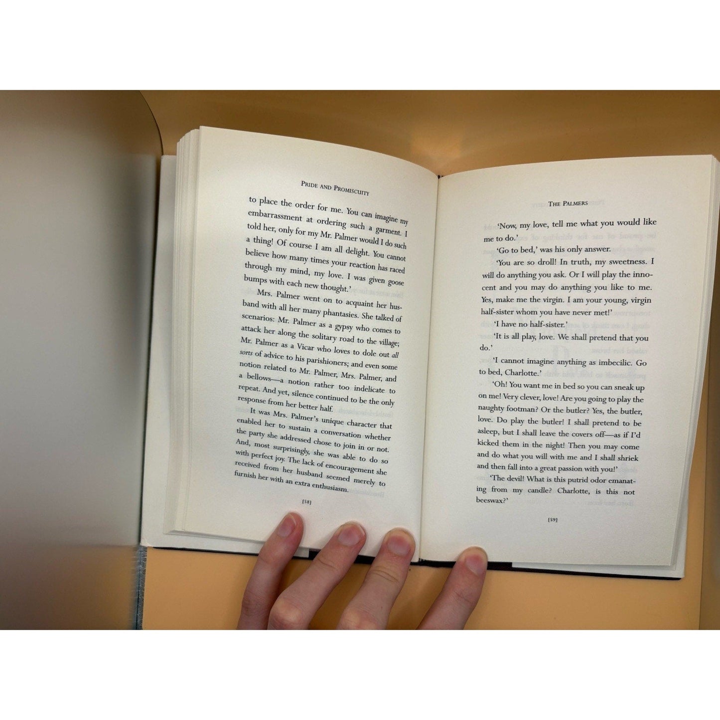 Pride and Promiscuity Arielle Eckstut HC DJ Jane Austen Parody CanonGate - Humphrey's Book Den