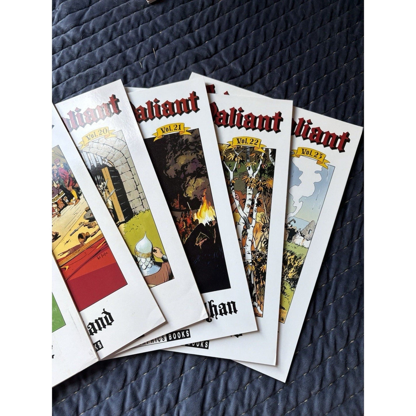 Prince Valiant Fantagraphics Book Lot Softcover Vol. 14 - 23 1991 First Ed, 1st Pr - Humphrey's Book Den