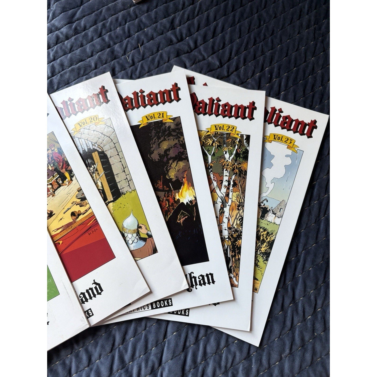 Prince Valiant Fantagraphics Book Lot Softcover Vol. 14 - 23 1991 First Ed, 1st Pr - Humphrey's Book Den