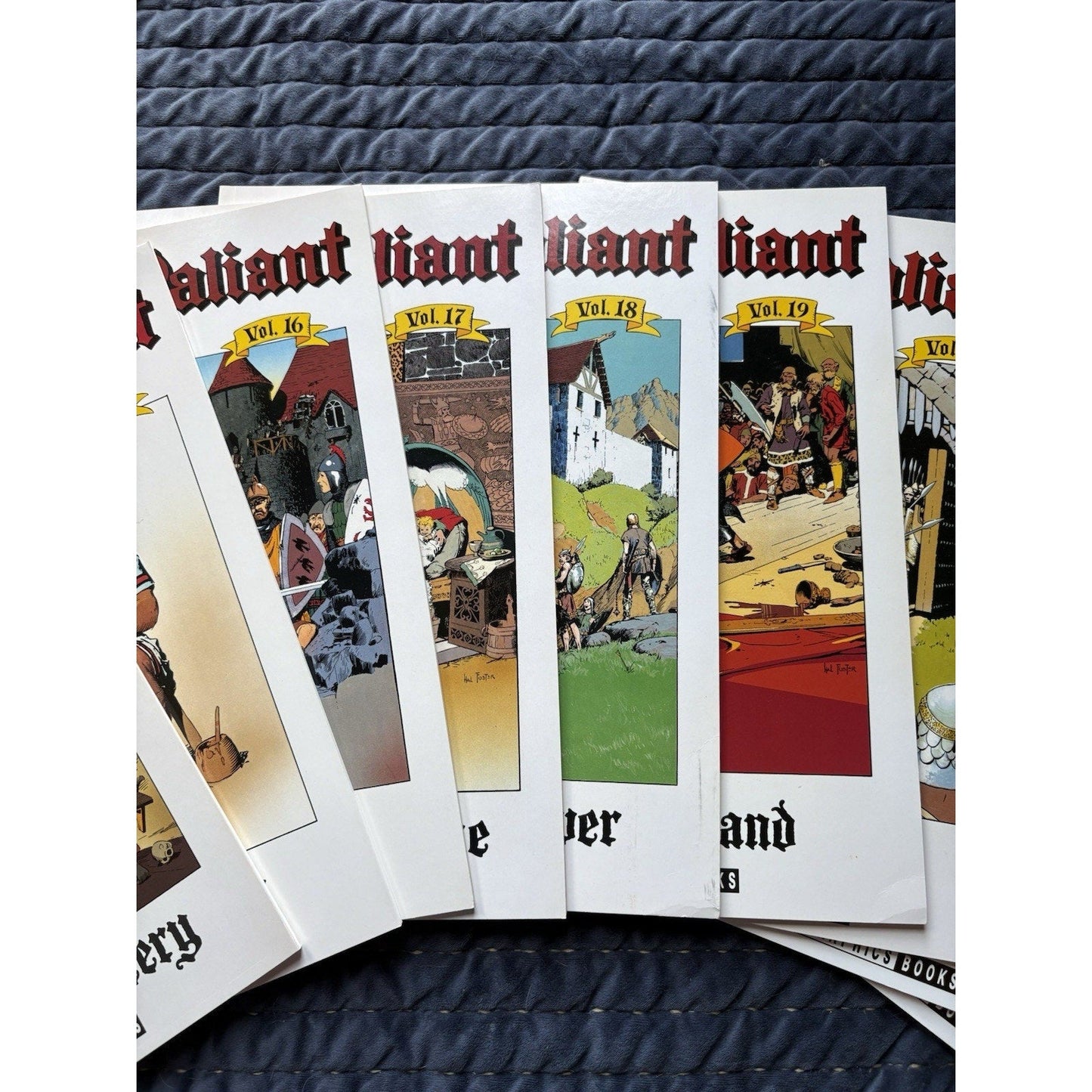 Prince Valiant Fantagraphics Book Lot Softcover Vol. 14 - 23 1991 First Ed, 1st Pr - Humphrey's Book Den