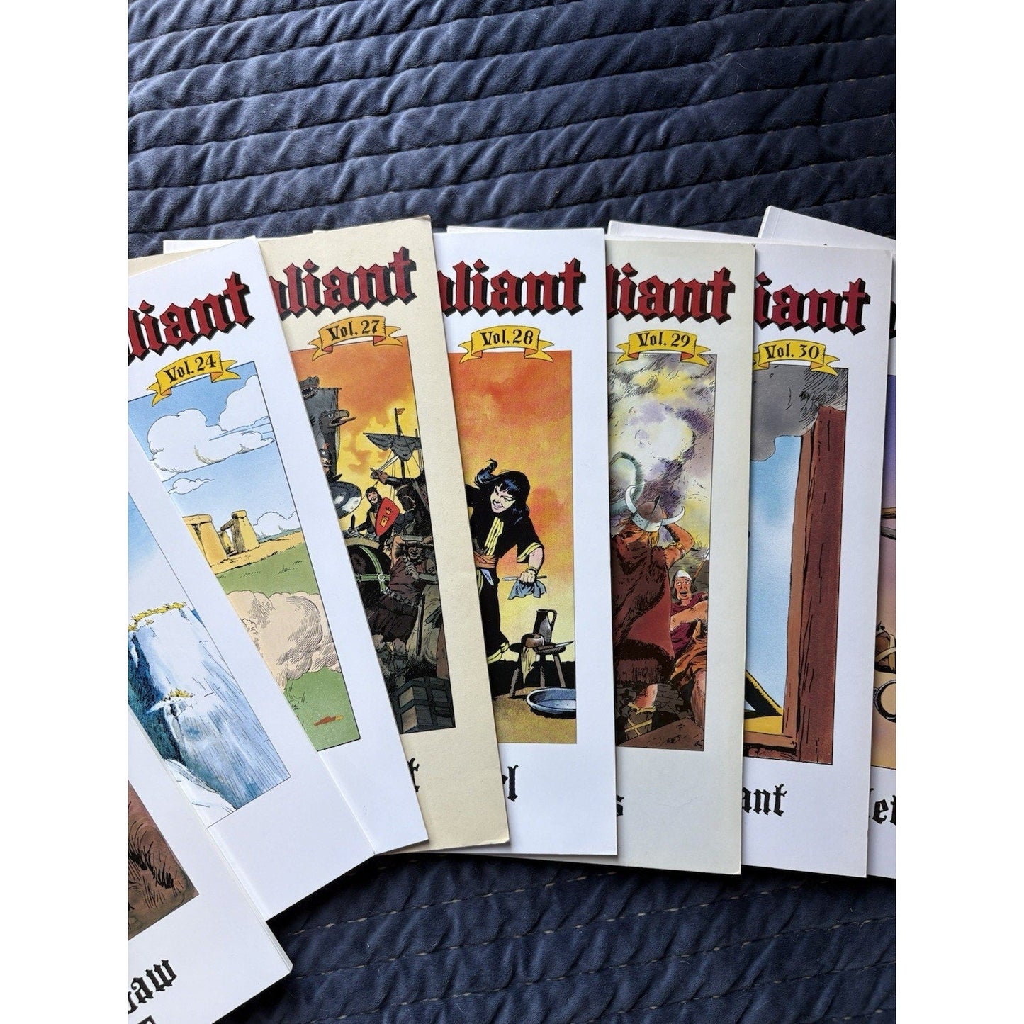 Prince Valiant Fantagraphics Book Lot Volume 24 - 33 1st & 2nd Printing 1990 - 1995 - Humphrey's Book Den