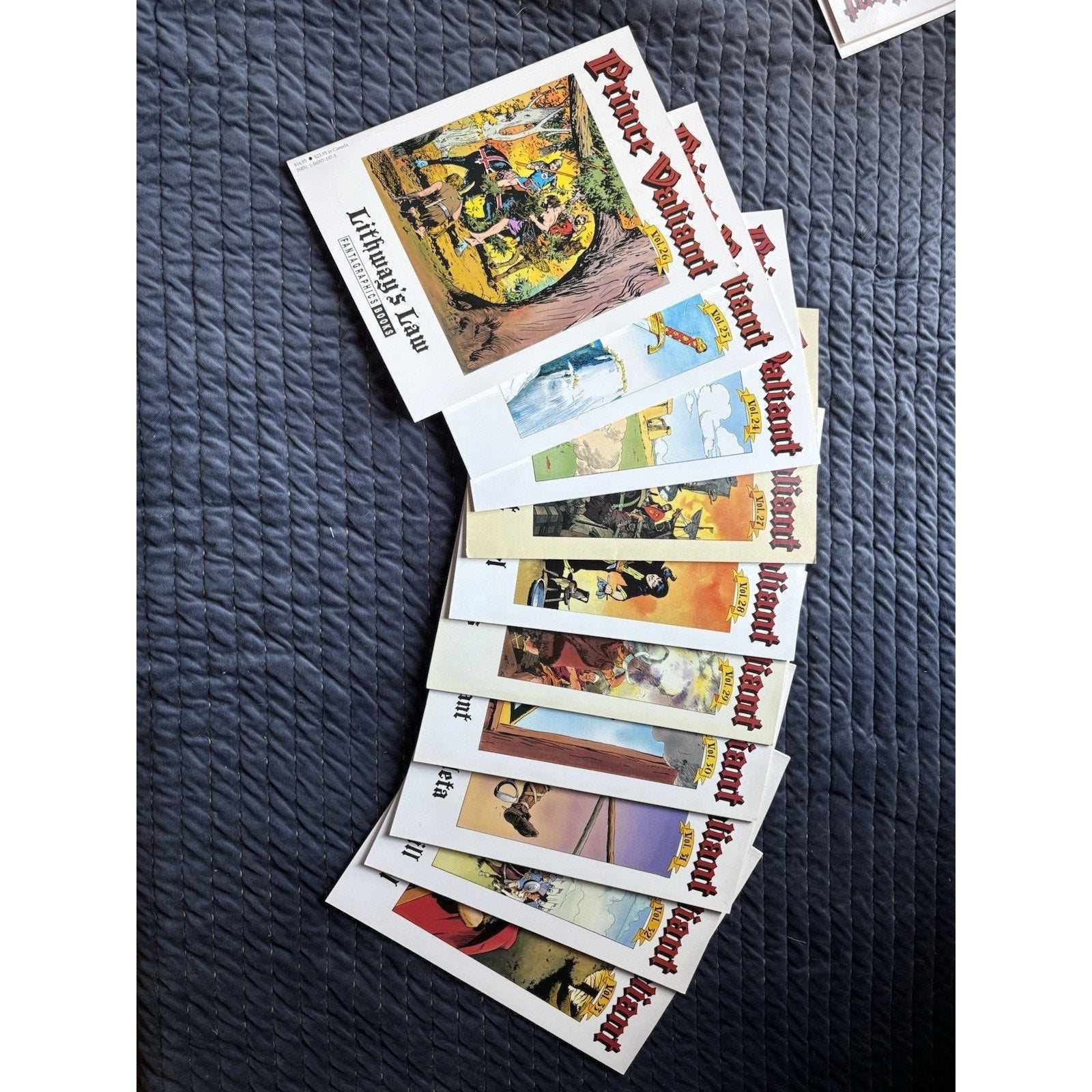 Prince Valiant Fantagraphics Book Lot Volume 24 - 33 1st & 2nd Printing 1990 - 1995 - Humphrey's Book Den