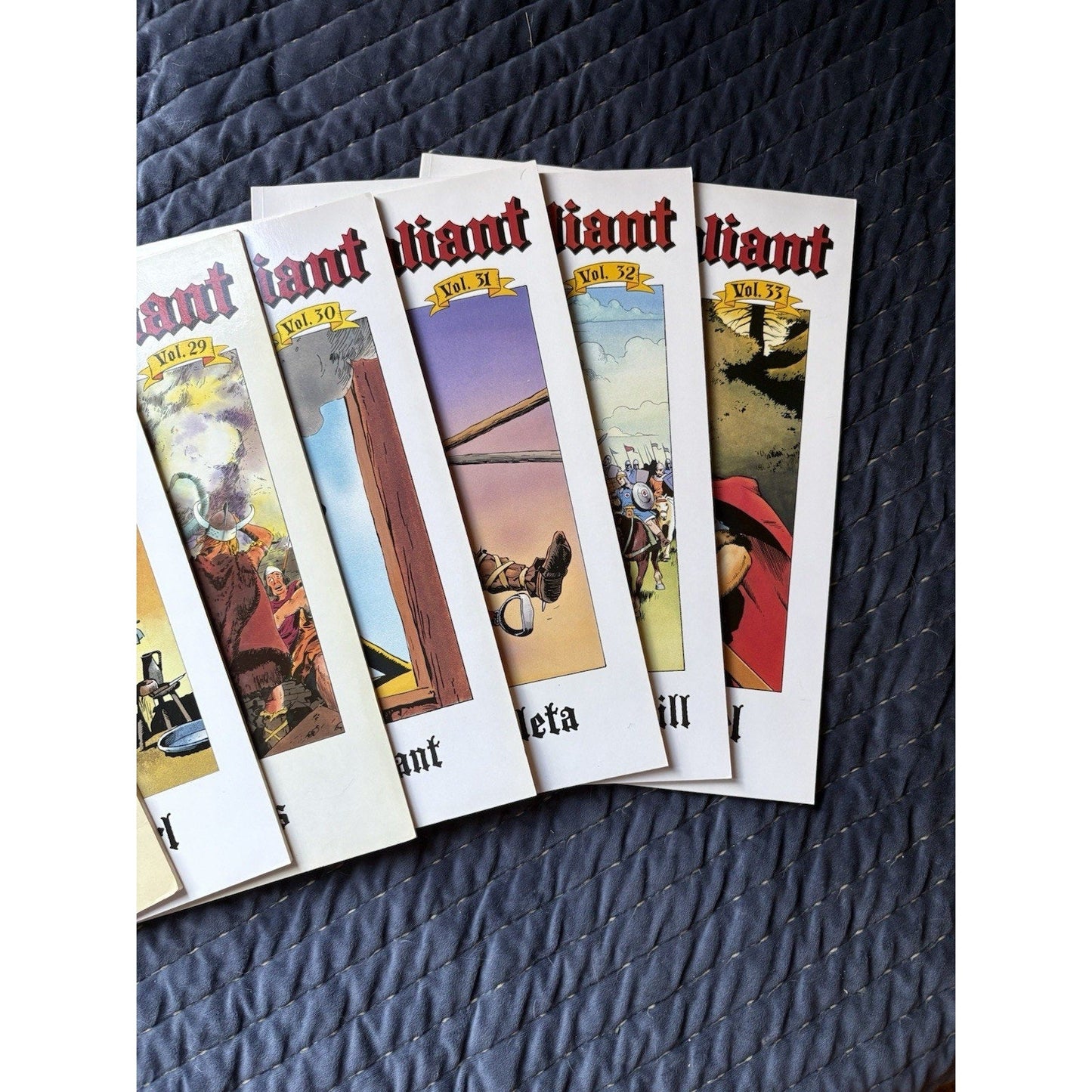 Prince Valiant Fantagraphics Book Lot Volume 24 - 33 1st & 2nd Printing 1990 - 1995 - Humphrey's Book Den