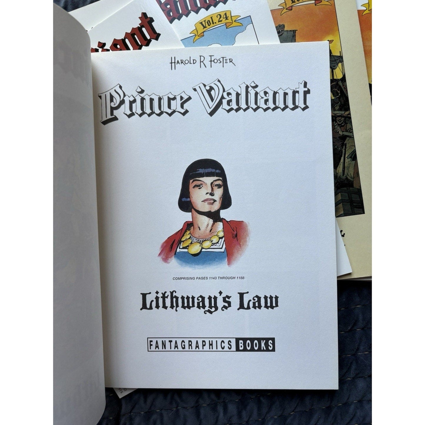 Prince Valiant Fantagraphics Book Lot Volume 24 - 33 1st & 2nd Printing 1990 - 1995 - Humphrey's Book Den