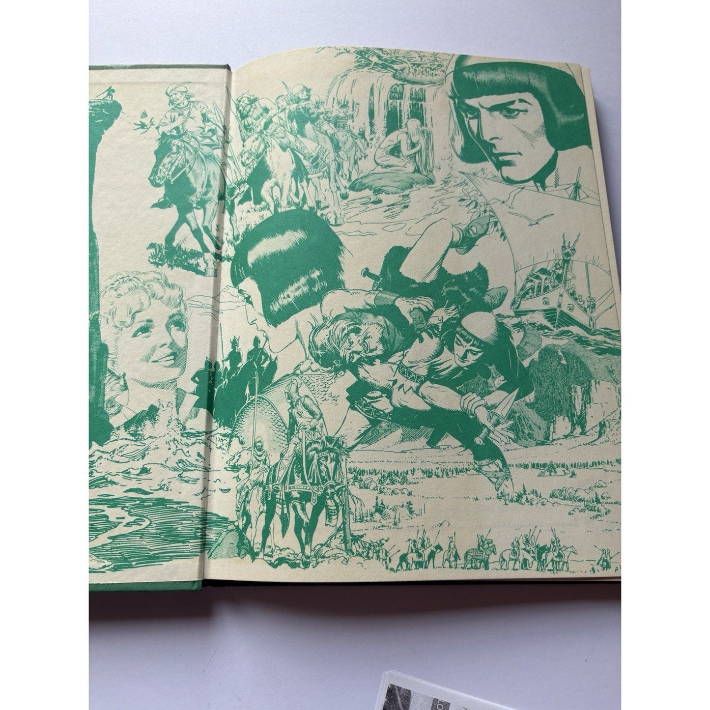 Prince Valiant Vol. 4: Adventures In Two Worlds By Hal Foster HC DJ 1978 - Humphrey's Book Den