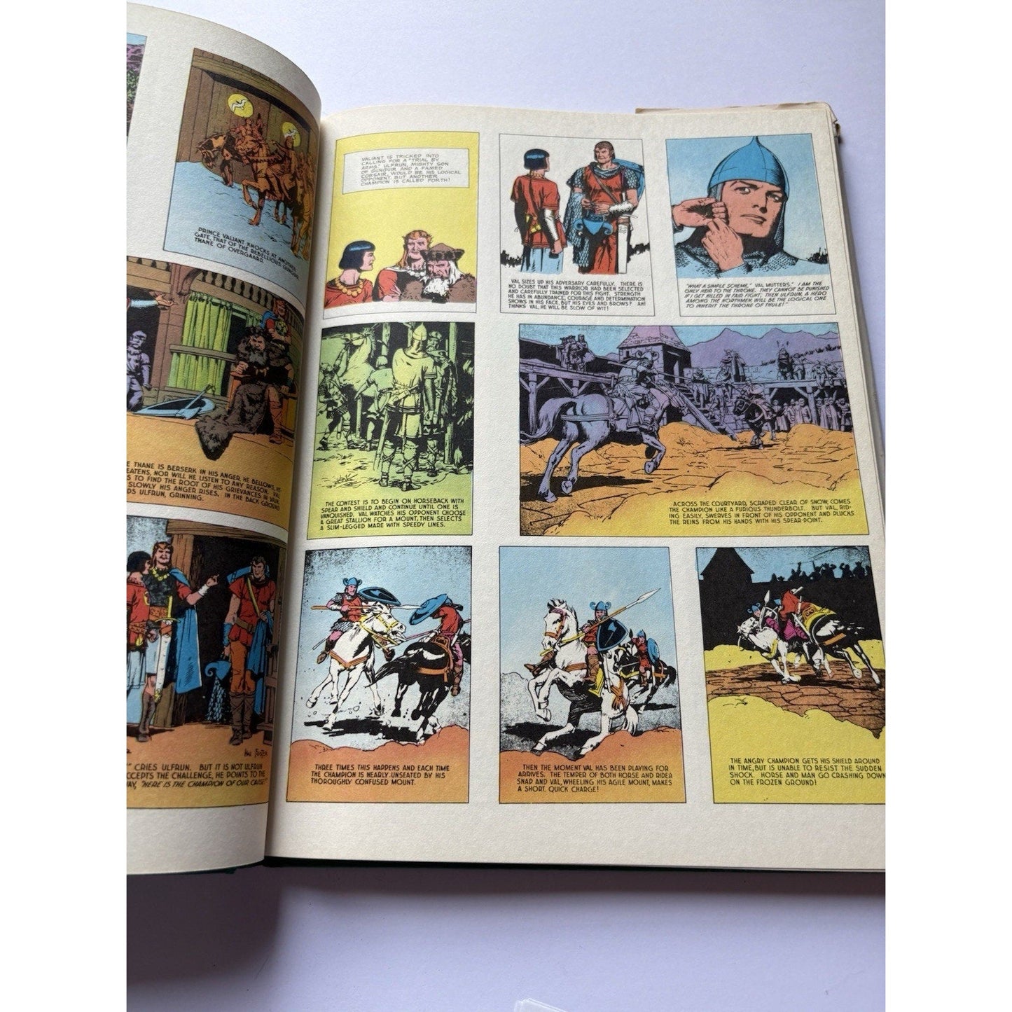 Prince Valiant Vol. 4: Adventures In Two Worlds By Hal Foster HC DJ 1978 - Humphrey's Book Den