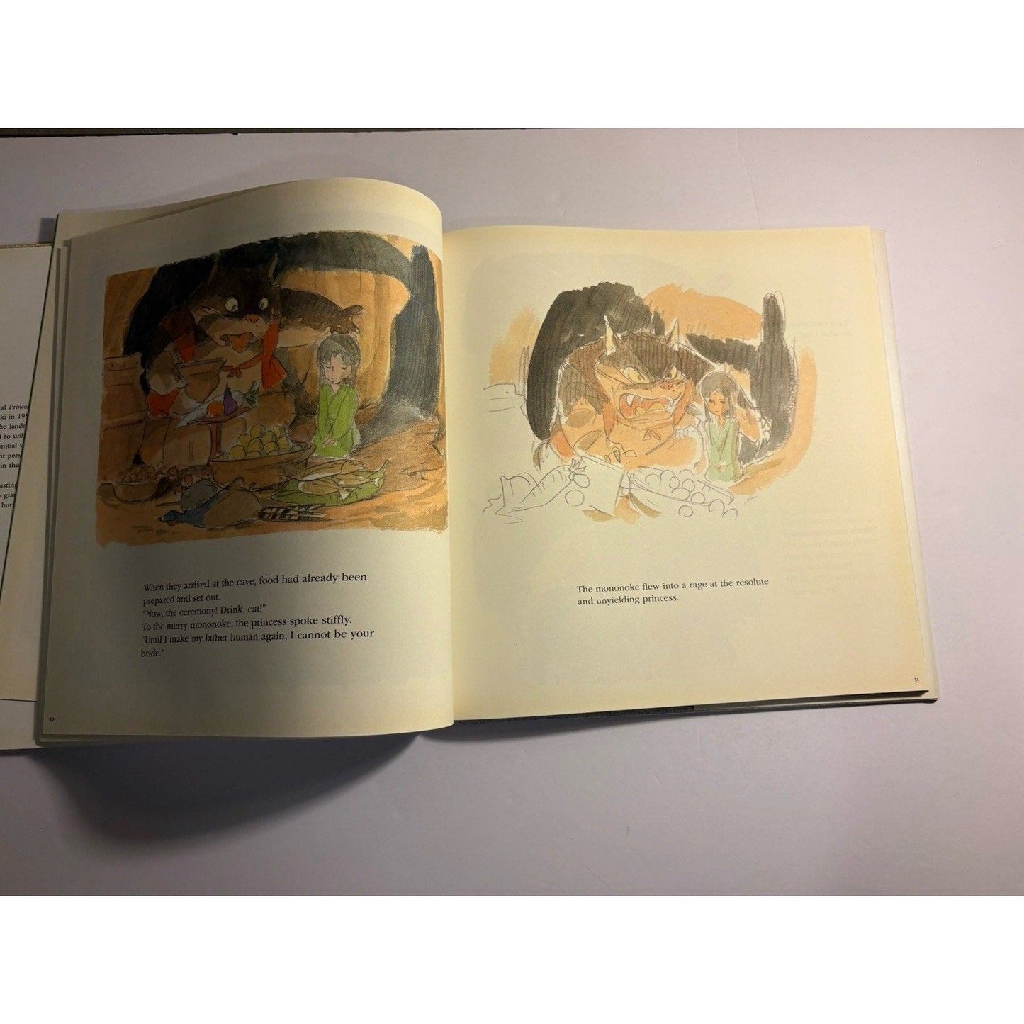 Princess Mononoke The First Story HC Hayao Miyazaki Studio Ghibli Viz - Humphrey's Book Den