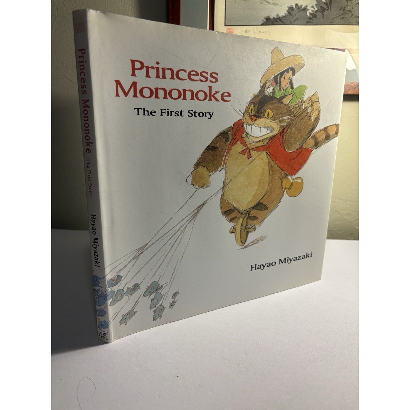 Princess Mononoke The First Story HC Hayao Miyazaki Studio Ghibli Viz - Humphrey's Book Den