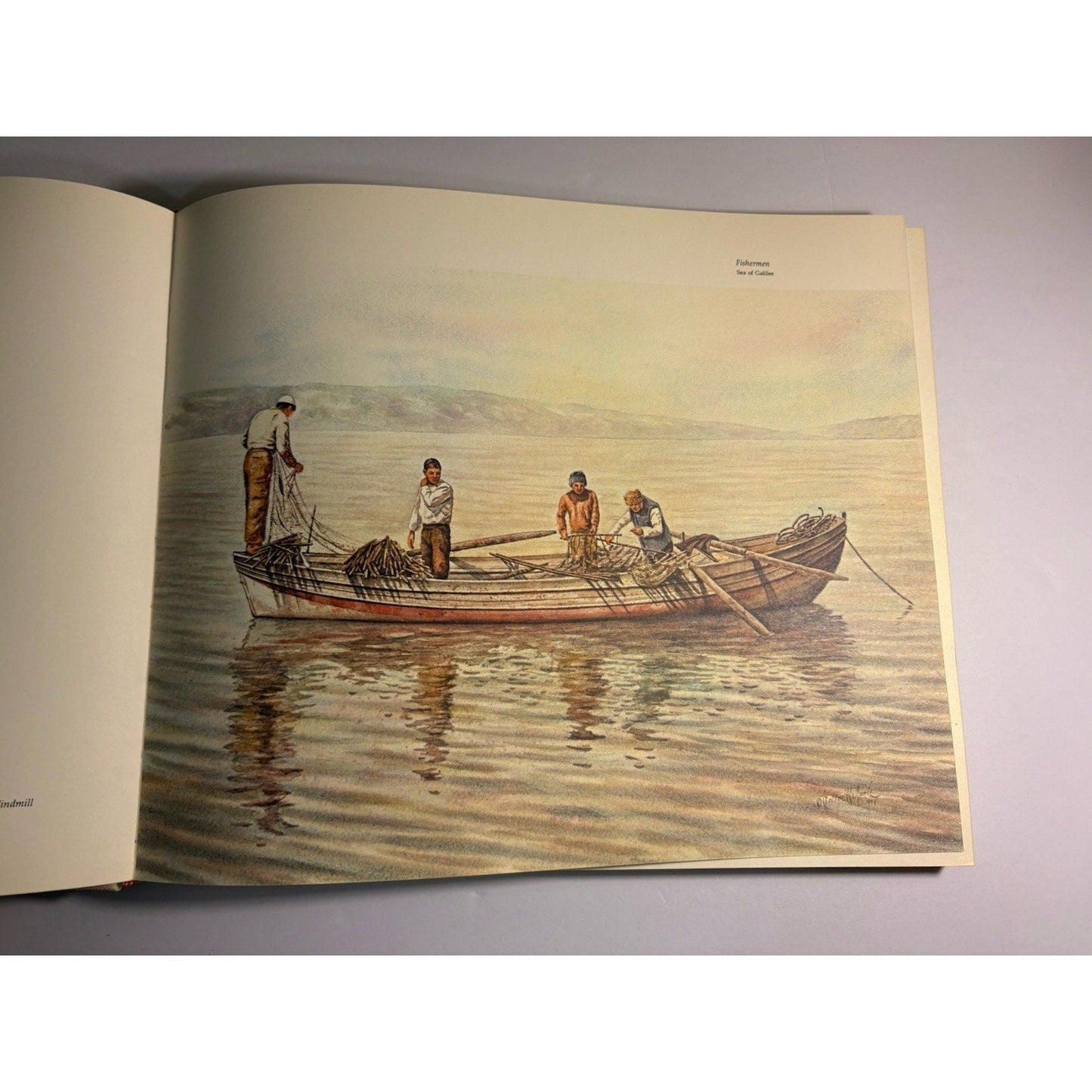 Promised Land Abba Eban 1978 1st Ed Gordon Wetmore Paintings Israel w/ Art Print - Humphrey's Book Den