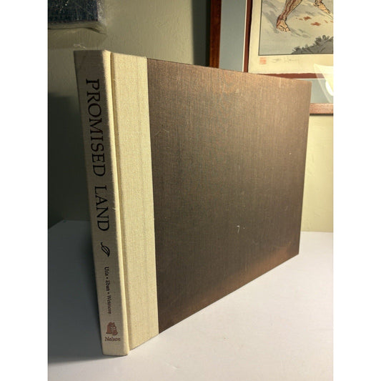Promised Land Abba Eban 1978 1st Ed Gordon Wetmore Paintings Israel w/ Art Print - Humphrey's Book Den