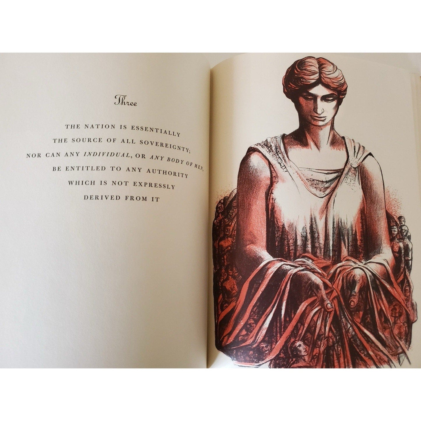 Rights of Man – Thomas Paine – Heritage Press 1961 – Sandglass - No Slipcase - Humphrey's Book Den