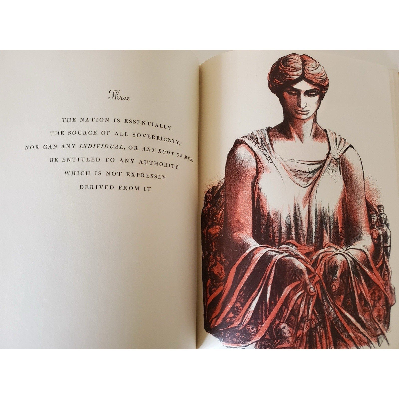 Rights of Man – Thomas Paine – Heritage Press 1961 – Sandglass - No Slipcase - Humphrey's Book Den