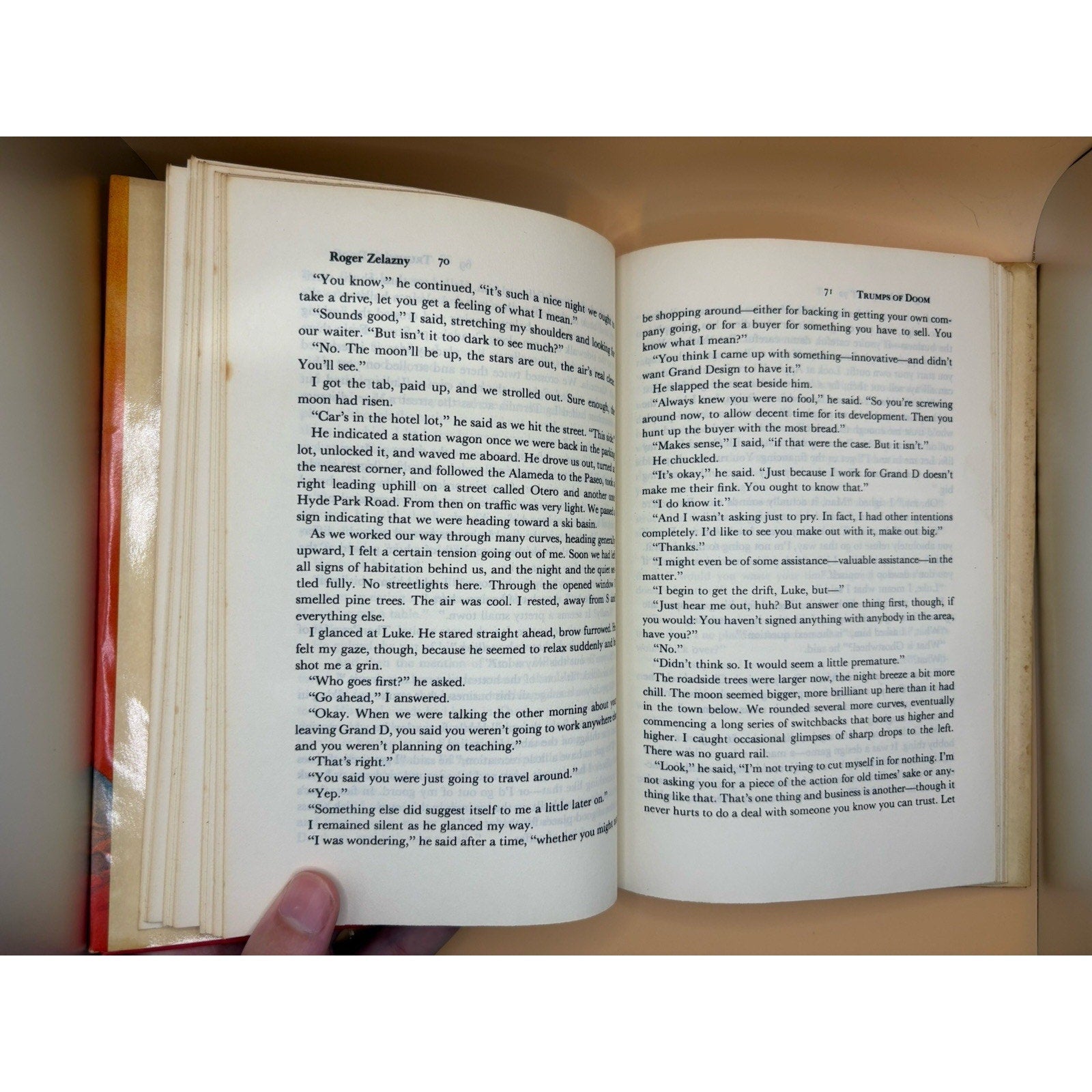 Roger Zelazny HC Lot (7) Madwand Unicorn Variations Trumps of Doom w/DJ - Humphrey's Book Den