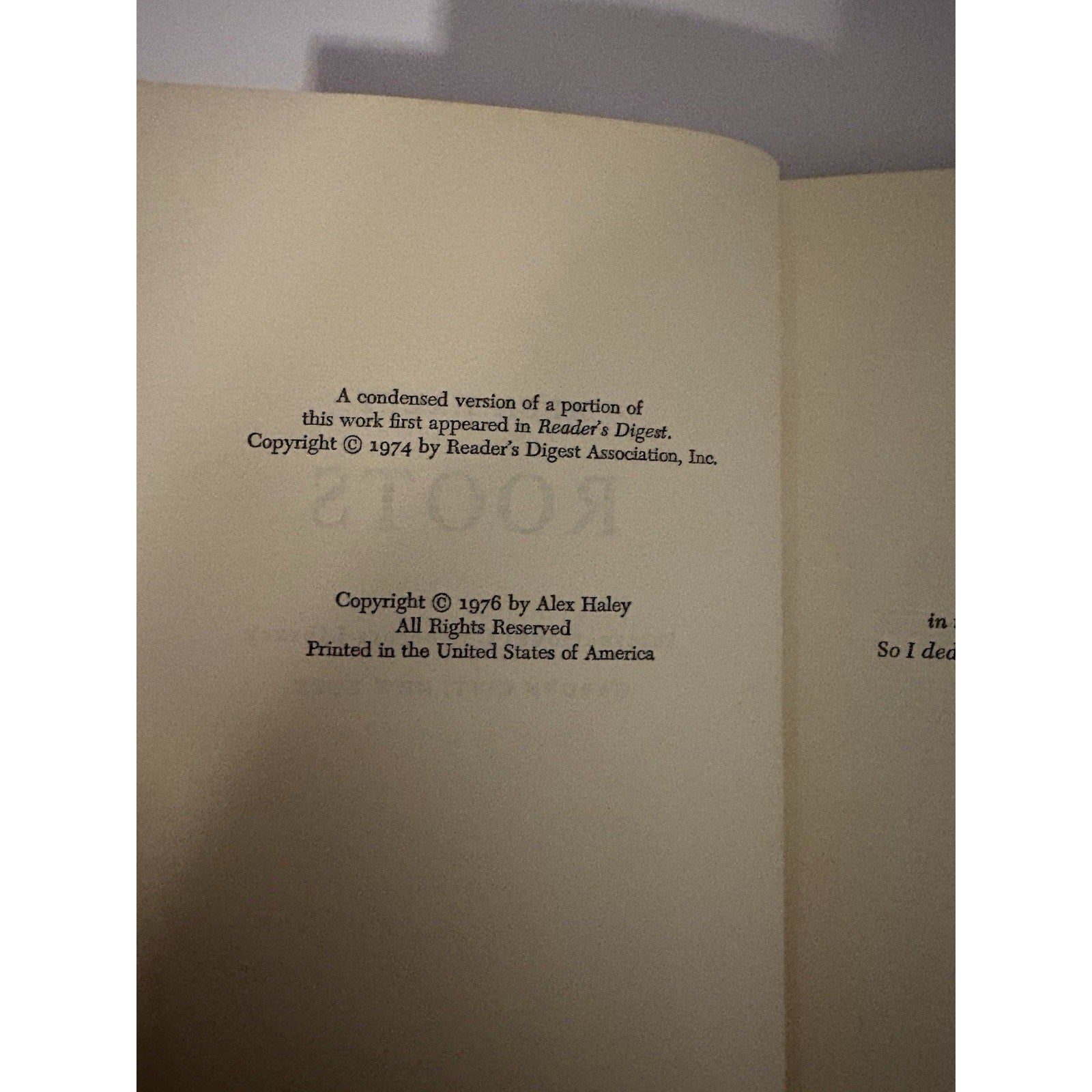 Roots Alex Haley | International Collectors Library Decorative Book ICL - Humphrey's Book Den