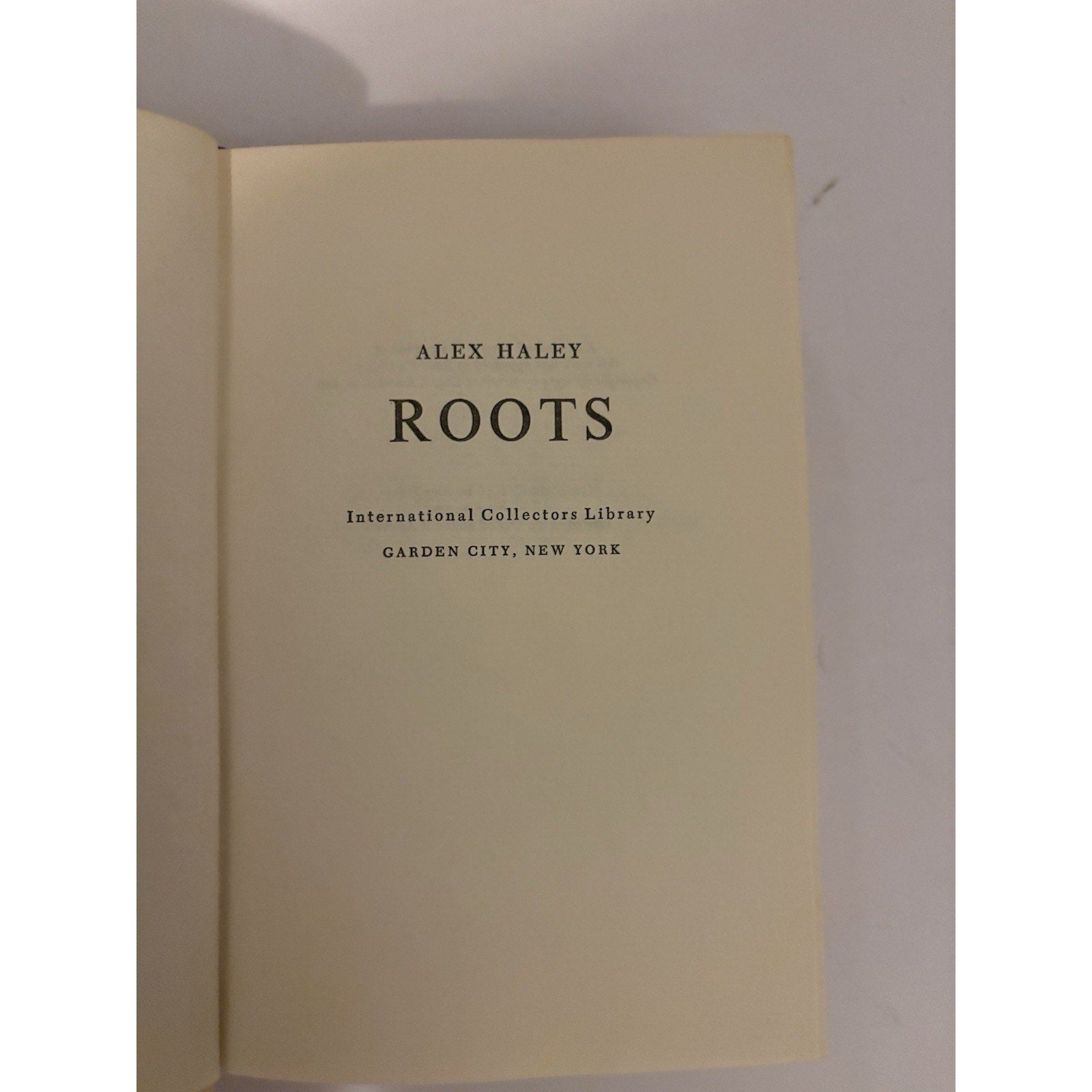 Roots Alex Haley | International Collectors Library Decorative Book ICL - Humphrey's Book Den