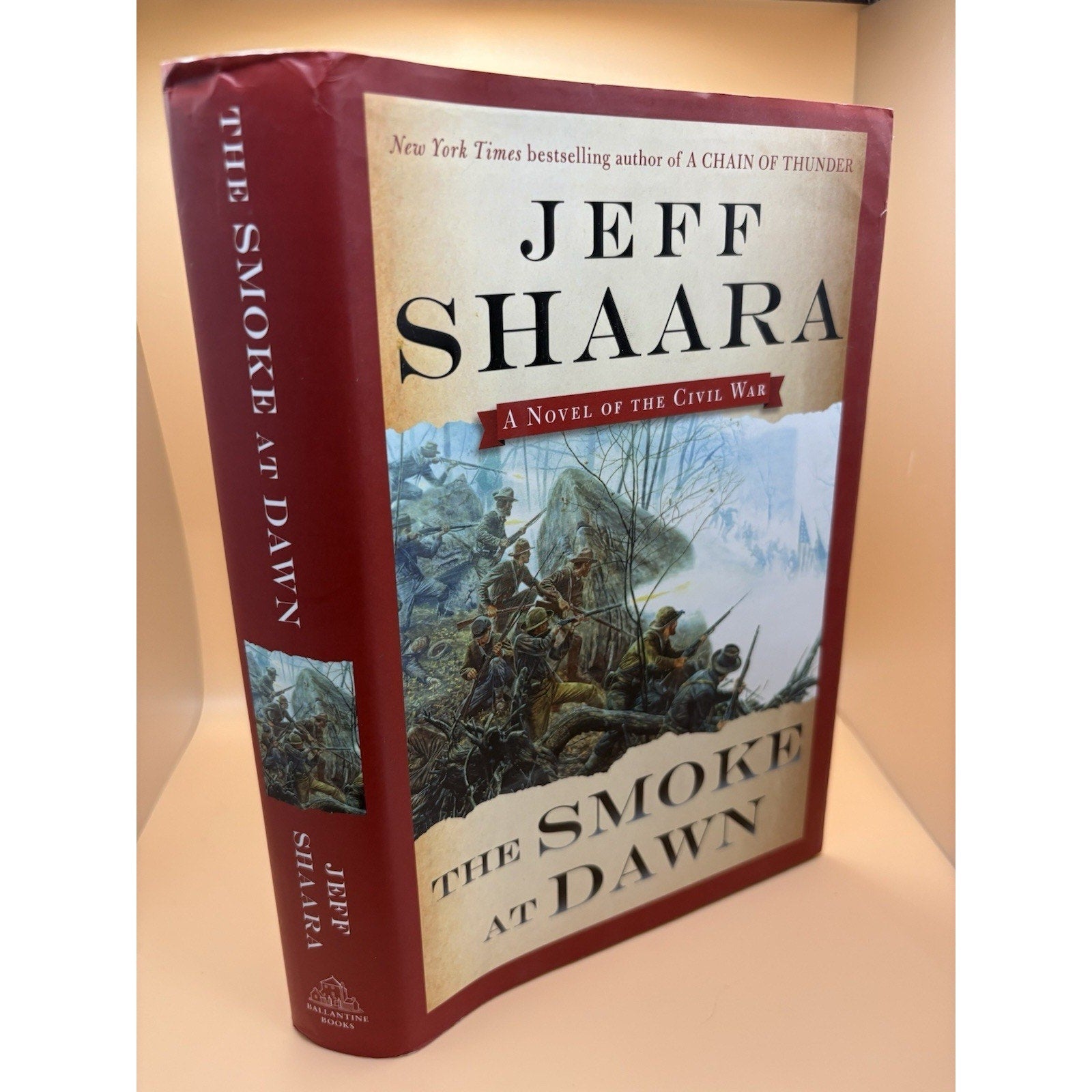 SIGNED Smoke at Dawn : A Novel of the Civil War by Jeff Shaara (2014, Hardcover) - Humphrey's Book Den