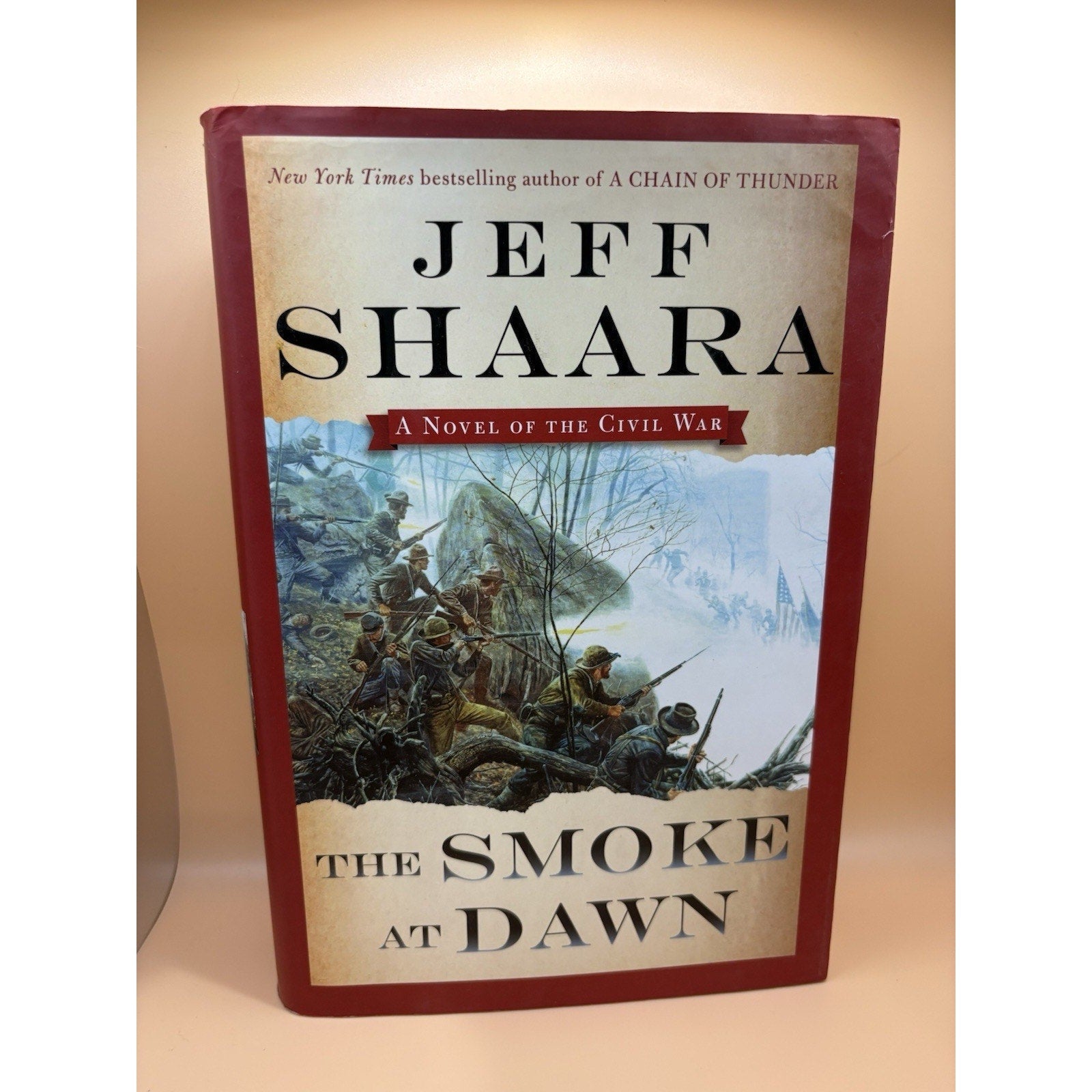SIGNED Smoke at Dawn : A Novel of the Civil War by Jeff Shaara (2014, Hardcover) - Humphrey's Book Den