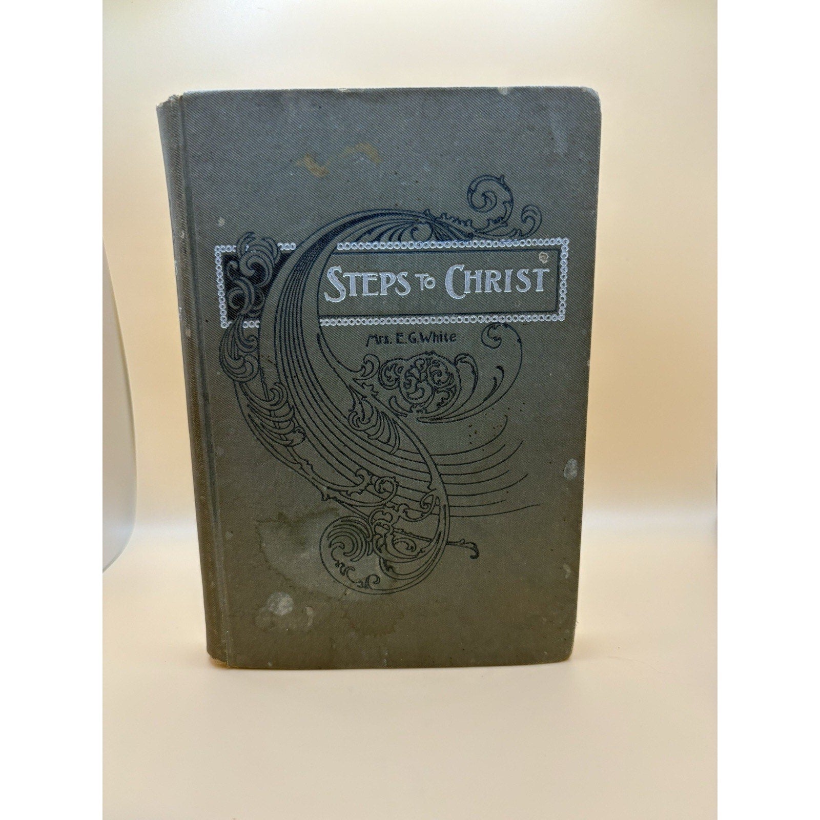 Steps to Christ Ellen G White 1899 Review & Herald Antique SDA HC - Humphrey's Book Den