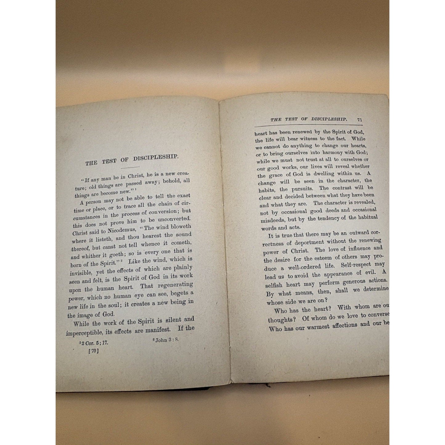 Steps to Christ Ellen G White 1899 Review & Herald Antique SDA HC - Humphrey's Book Den
