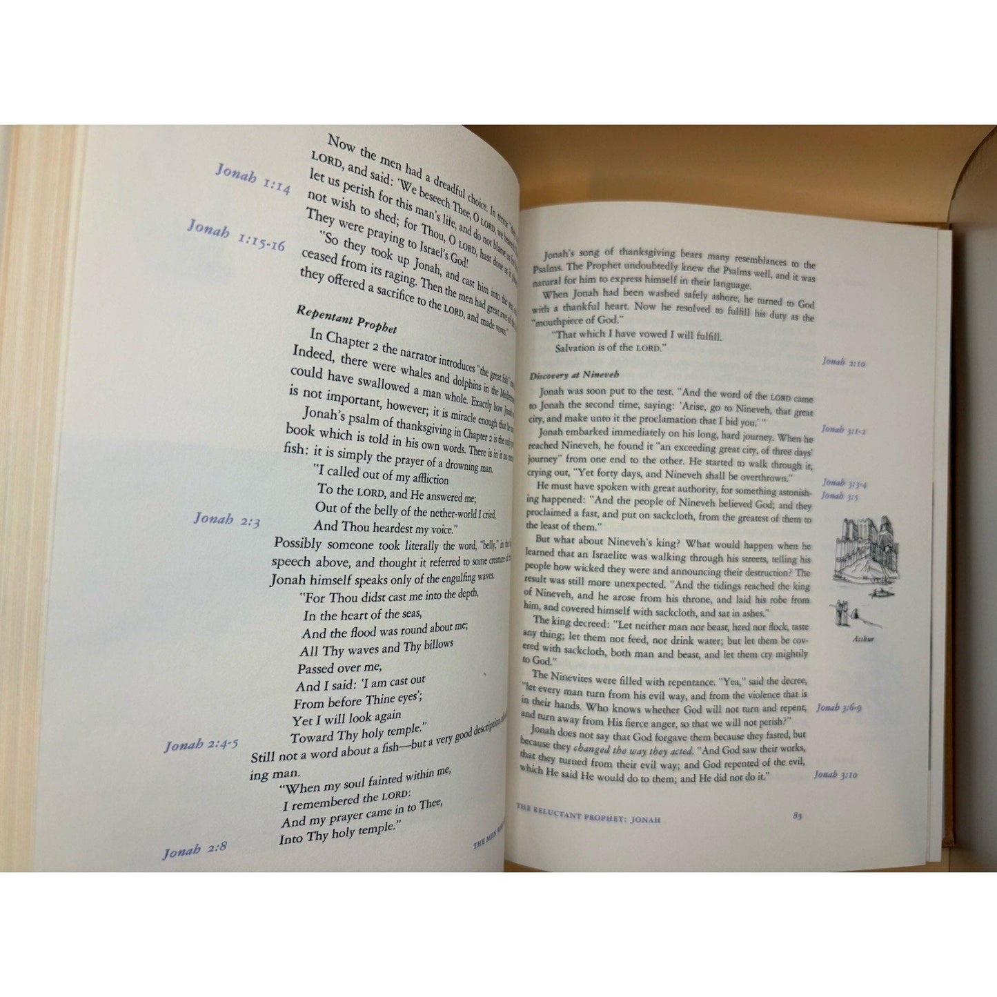 Story of Prophecy Hannah Grad Goodman 1965 Behrman House First Ed Hardcover - Humphrey's Book Den