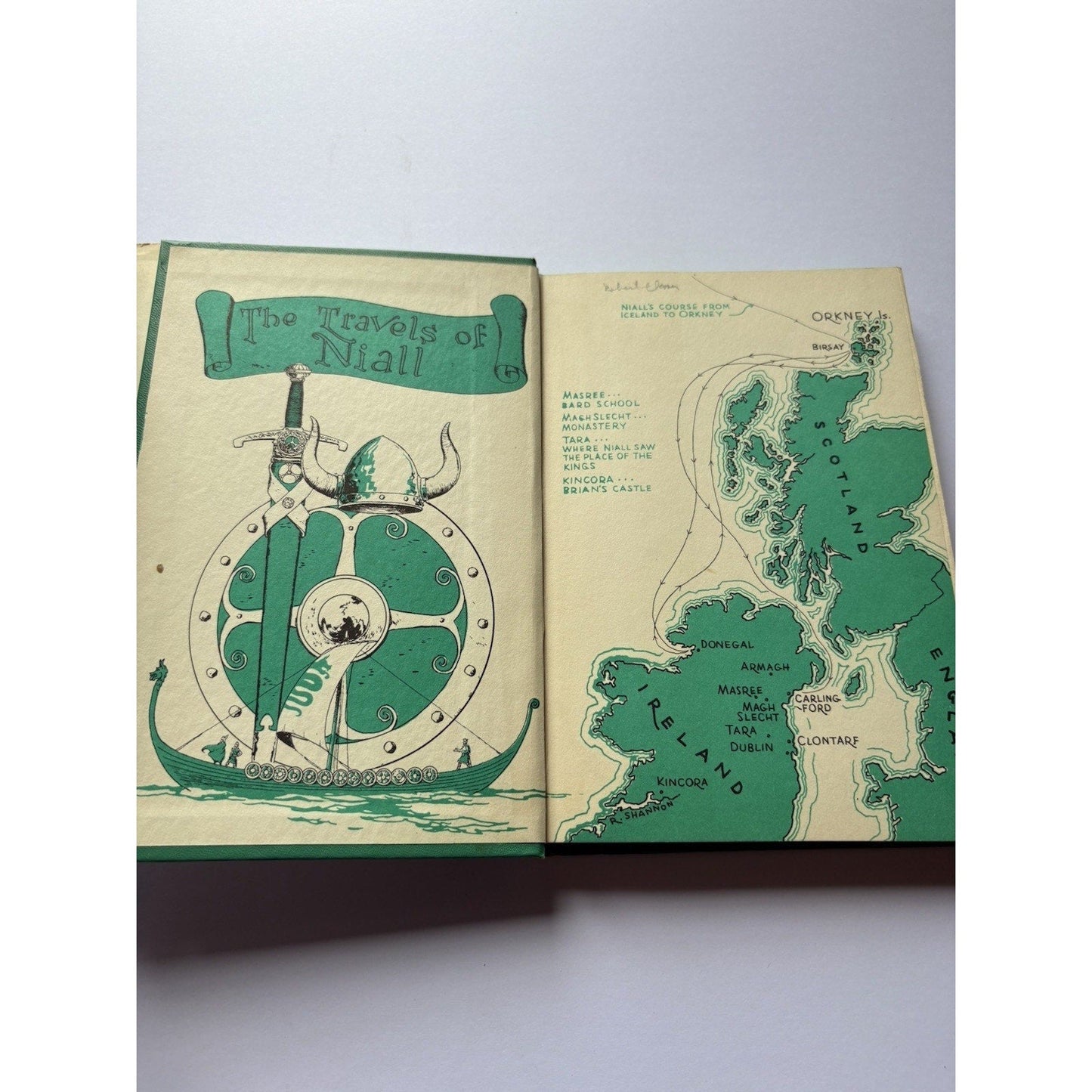 Sword Of Clontarf By Charles A. Brady Doubleday 1960 First Edition Hardcover & Dust Jacket - Humphrey's Book Den