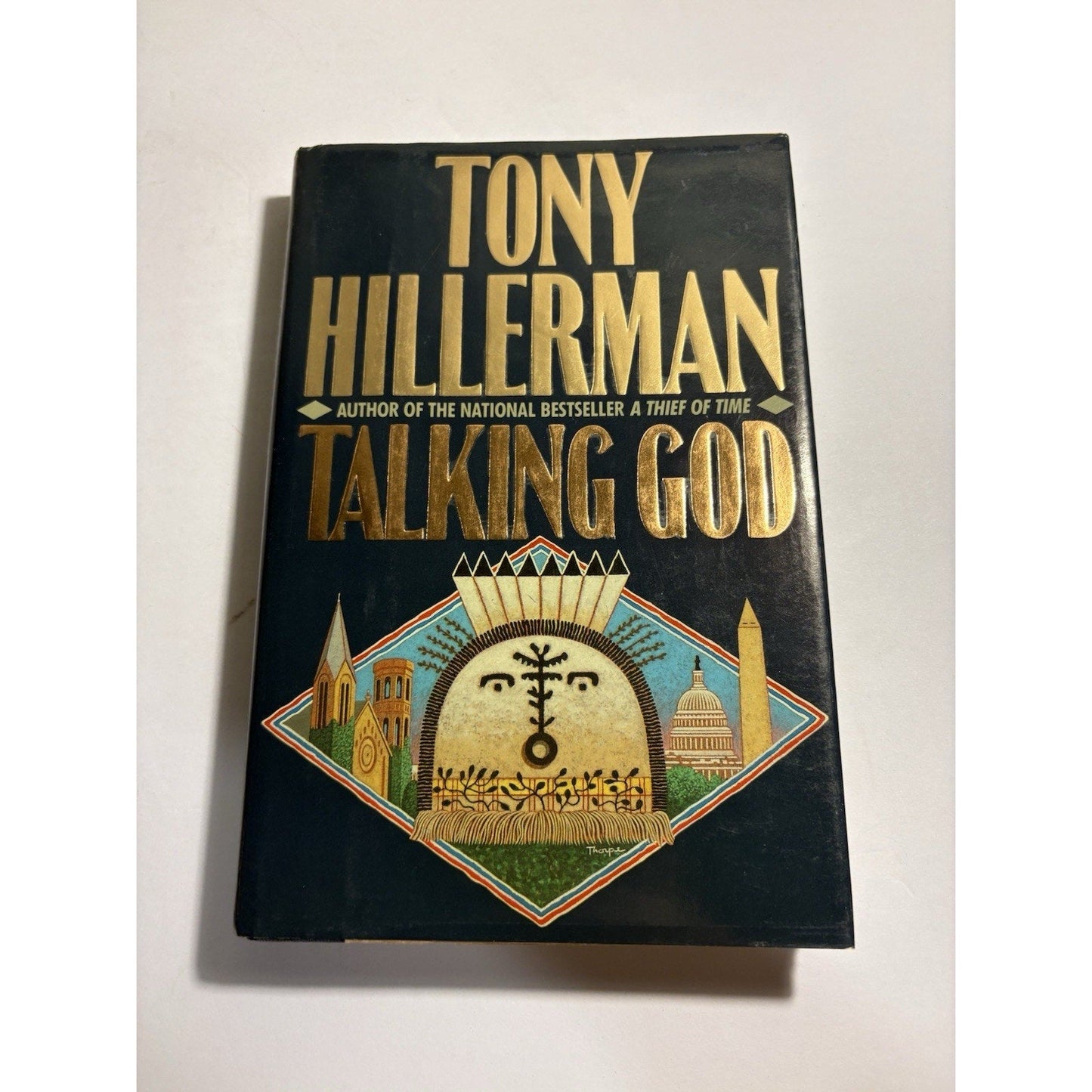 Talking God by Tony Hillerman 1989 First Edition Hardcover w/ Dust Jacket - Humphrey's Book Den