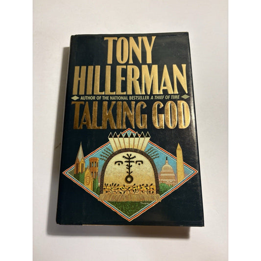 Talking God by Tony Hillerman 1989 First Edition Hardcover w/ Dust Jacket - Humphrey's Book Den