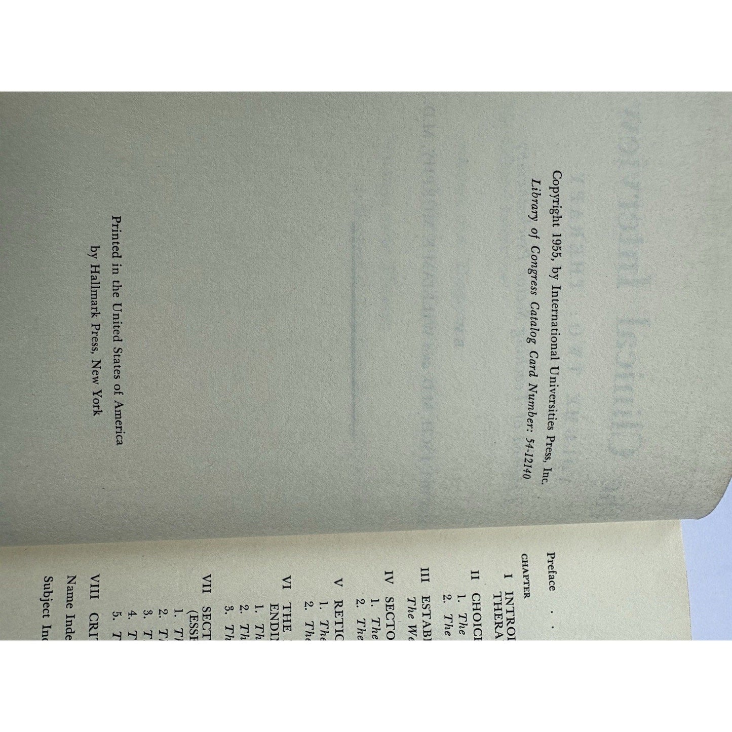 The Clinical Interview by Felix Deutsch; William F. Murphy HC First Edition - Humphrey's Book Den