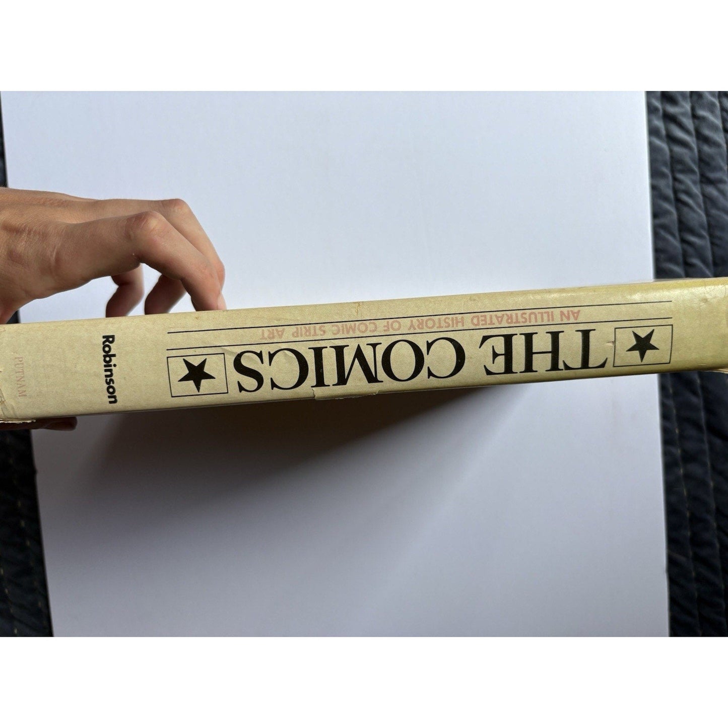 The Comics: an Illustrated History of Comic Strip Art By Jerry Robinson 1974 - Humphrey's Book Den