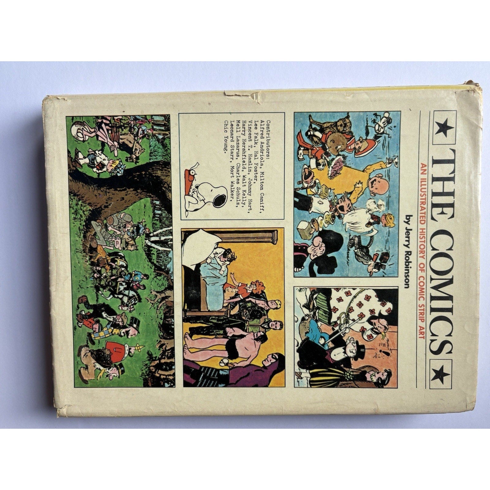 The Comics: an Illustrated History of Comic Strip Art By Jerry Robinson 1974 - Humphrey's Book Den