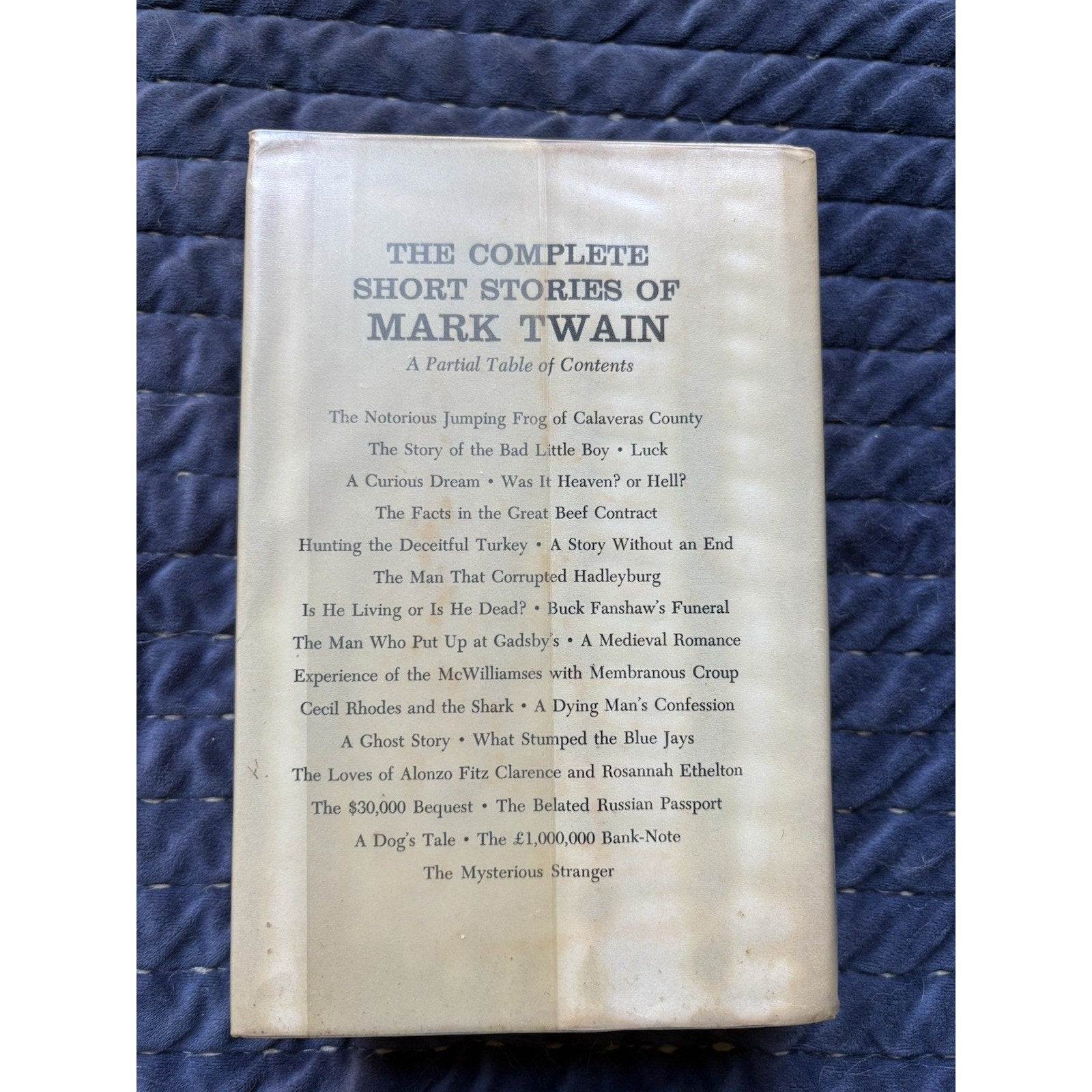 The Complete Short Stories of Mark Twain – Charles Neider Ed. 1957 HC/DJ - Humphrey's Book Den