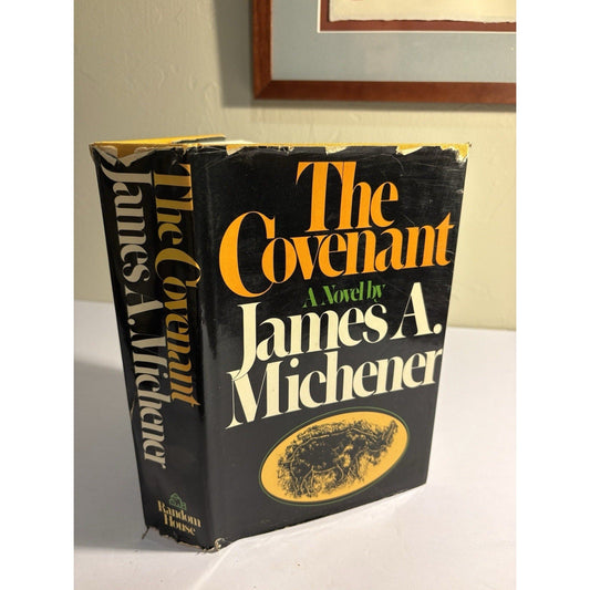 The Covenant by James A. Michener - First Trade Edition - 1980 DJ HC - Humphrey's Book Den